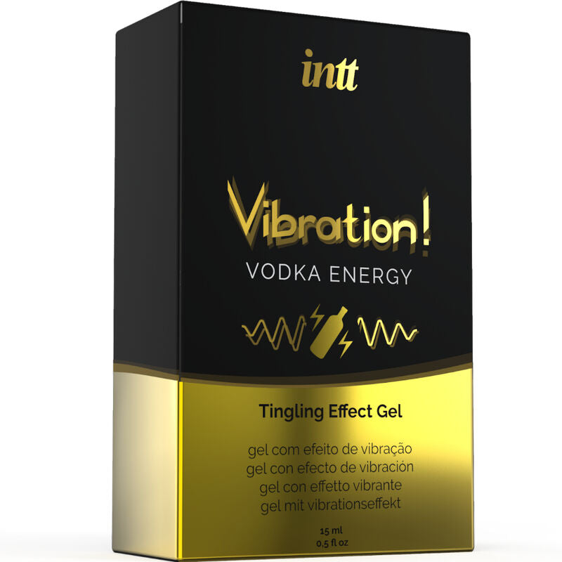 INTT - POTENTE ESTIMULANTE ÍNTIMO LÍQUIDO GEL VIBRADOR VODKA 15ML
