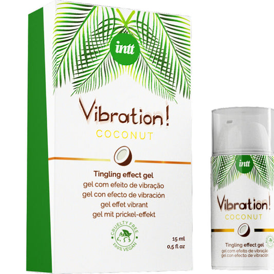 INTT - GEL VIBRADOR POTENTE ESTIMULANTE VIBRADOR LÍQUIDO VEGANO