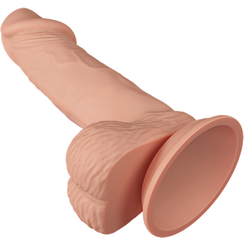 BAILE - HERMOSO ENCUENTRO ZEBULON DILDO REALISTA FLEXIBLE 19.4 CM NATURAL