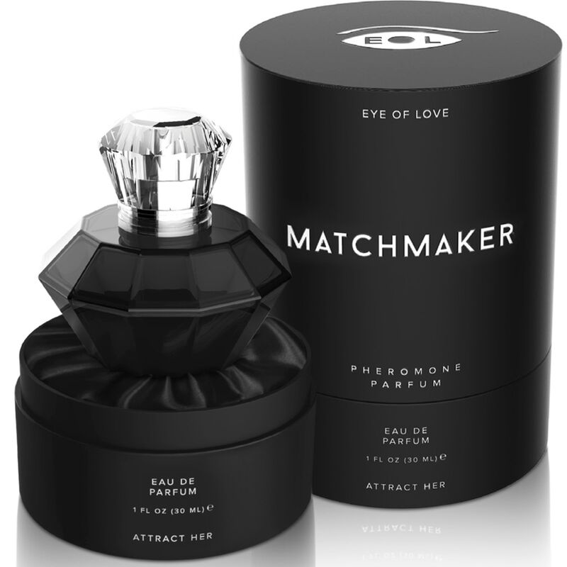 PERFUME DE FEROMONAS EYE OF LOVE - MATCHMAKER BLACK DIAMOND ATRAELA 30 ML