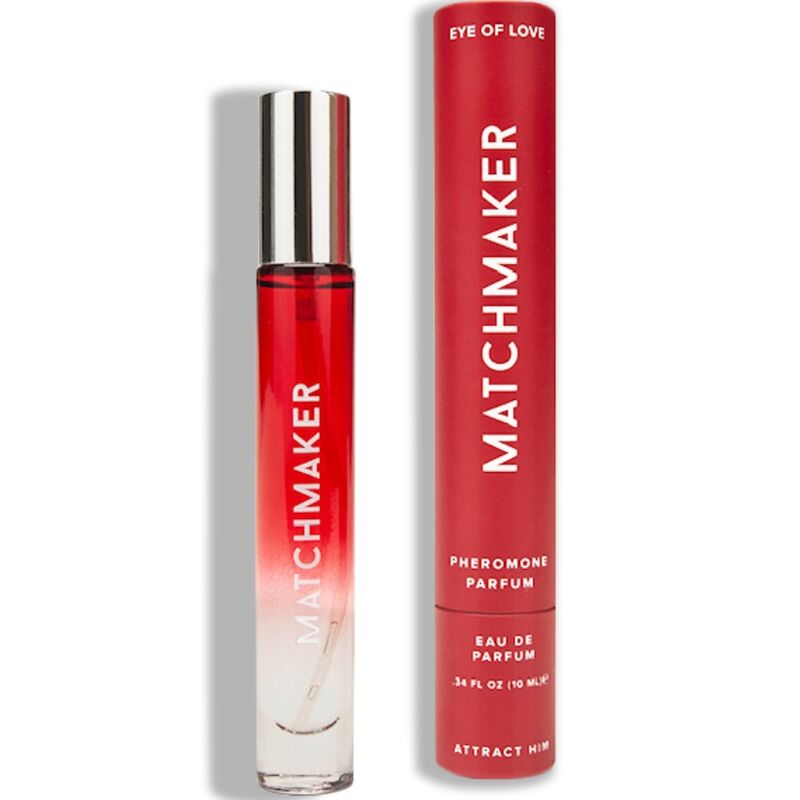 PERFUME CON FEROMONAS DE DIAMANTE ROJO MATCHMAKER EYE OF LOVE 10 ML