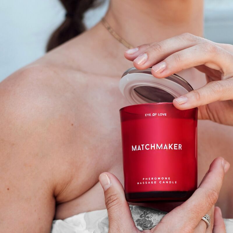 OJO DEL AMOR - VELA DE MASAJE MATCHMAKER DIAMANTE ROJO ATRAÉNGALO 150 ML