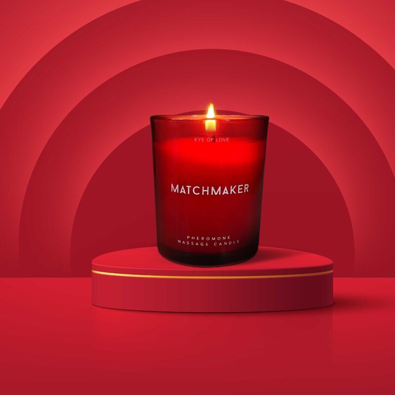 OJO DEL AMOR - VELA DE MASAJE MATCHMAKER DIAMANTE ROJO ATRAÉNGALO 150 ML