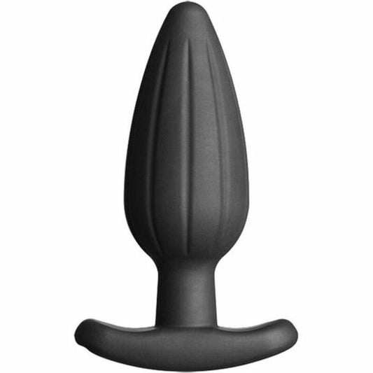 ELECTRASTIM - TAPÓN ANAL BALANCÍN DE SILICONA NEGRO GRANDE