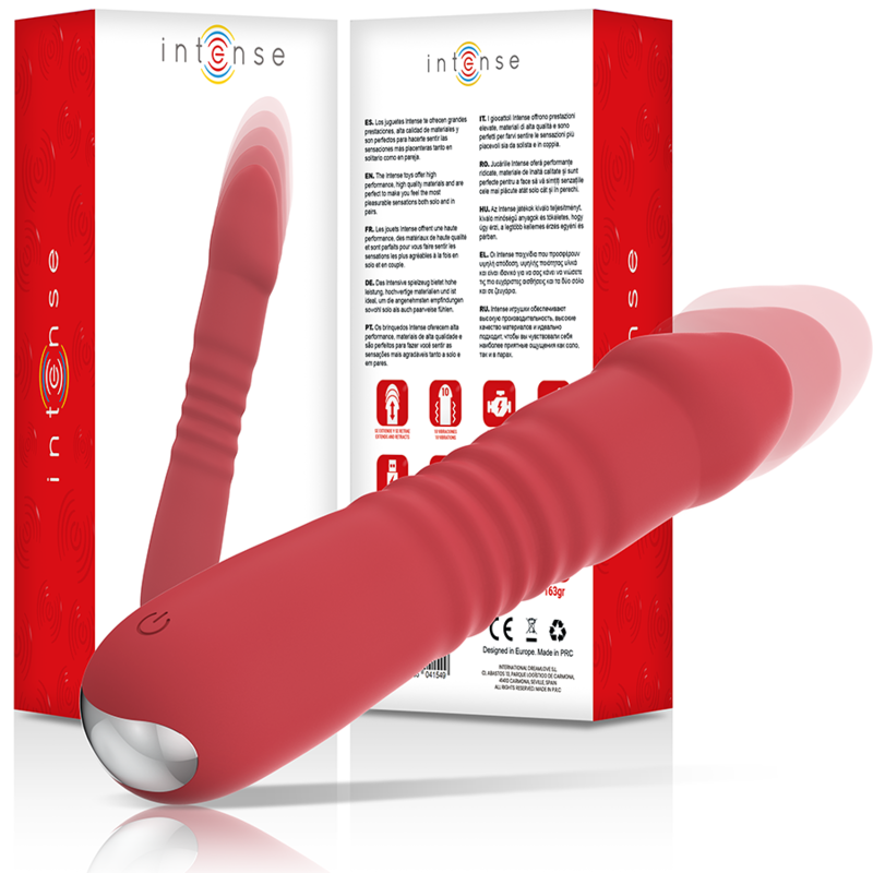 INTENSE - JUNI UP &amp; DOWN 10 VIBRATIONS ROUGES