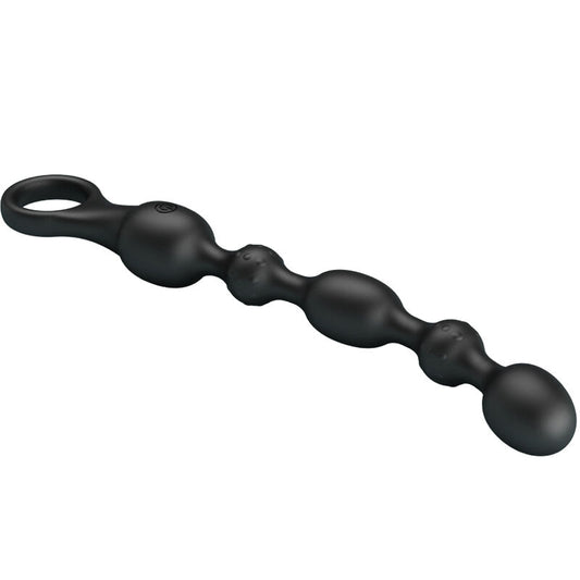 PRETTY LOVE - BOLAS ANALES VAN 10 VIBRACIONES SILICONA RECARGABLE