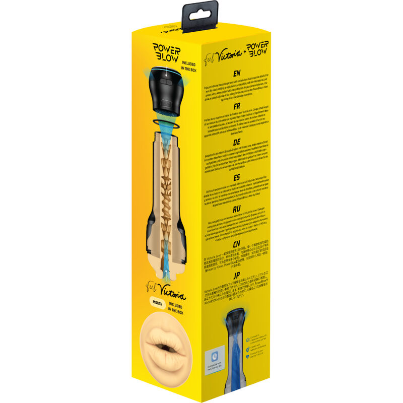 KIIROO - SET COMBINADO POWERBLOW &amp; FEEL VICTORIA JUNE BOCA