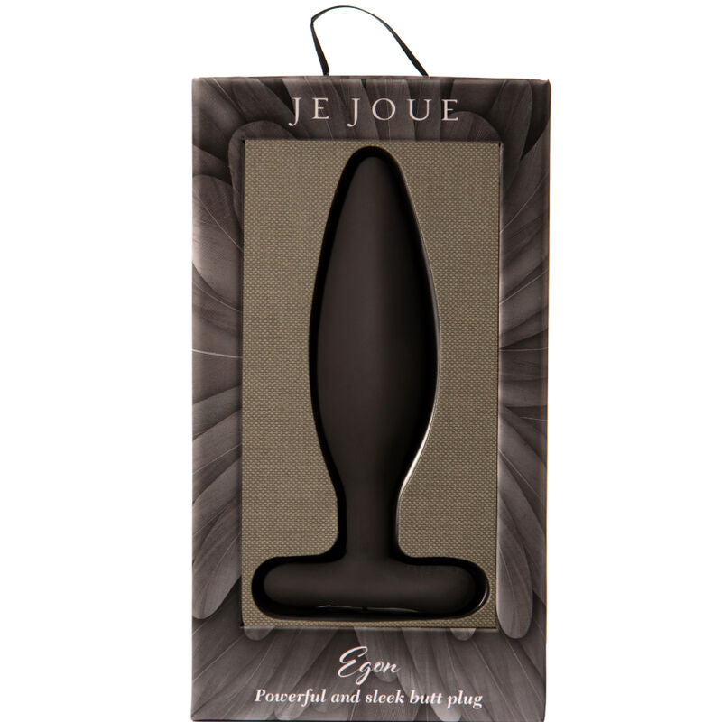 JE JOUE - EGON PLUG VIBRADOR ANAL NEGRO