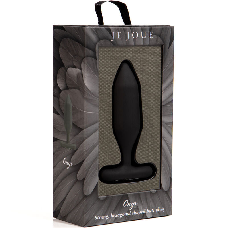 JE JOUE - VIBRADOR ANAL DE ÓNIX NEGRO