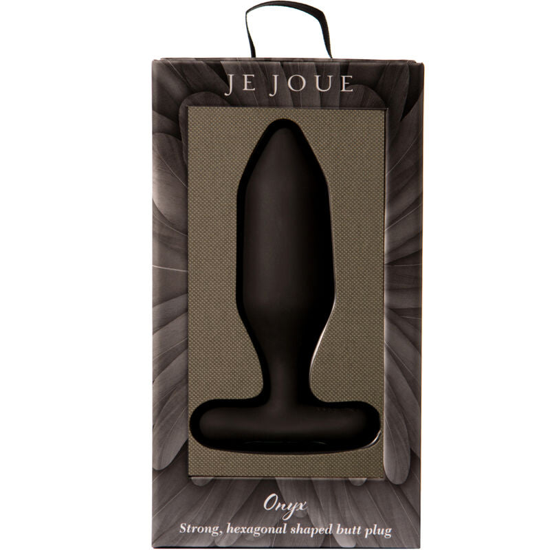 JE JOUE - VIBRADOR ANAL DE ÓNIX NEGRO
