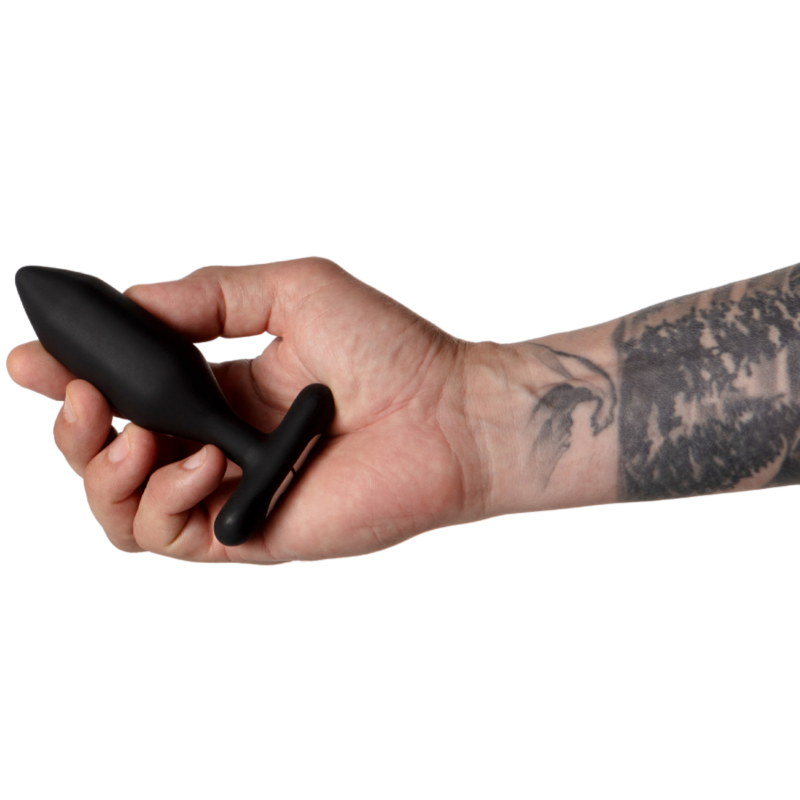 JE JOUE - VIBRADOR ANAL DE ÓNIX NEGRO