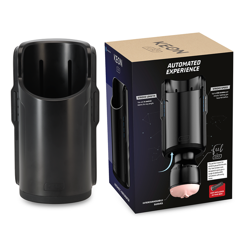 KIIROO - KEON + FEEL NICOLETTE SHEA STROKER + LUBRICANTE DE CALIDAD AQUA 50 ML 