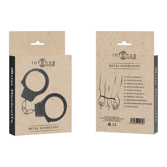 INTENSE - MENOTTES FÉTICHES EN MÉTAL