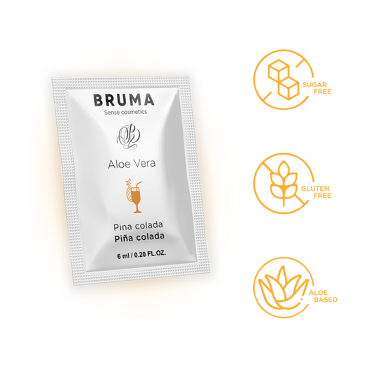 BRUMA - ALOE VERA SLIDING GEL PINA COLADA FLAVOR 6 ML