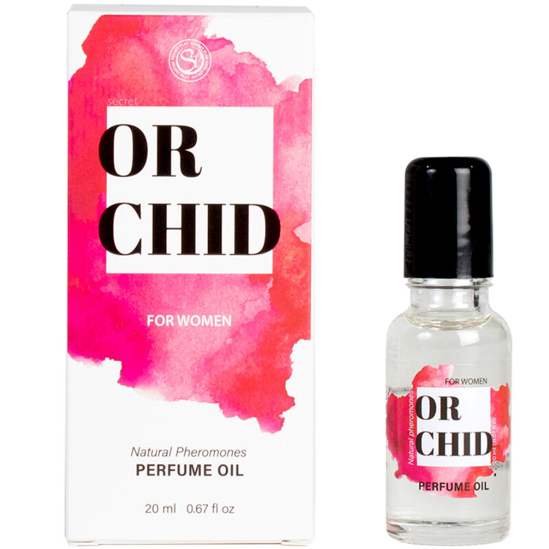 SECRETPLAY - PERFUME DE ORQUÍDEA EN ACEITE CON FEROMONAS MUJER 20 ML