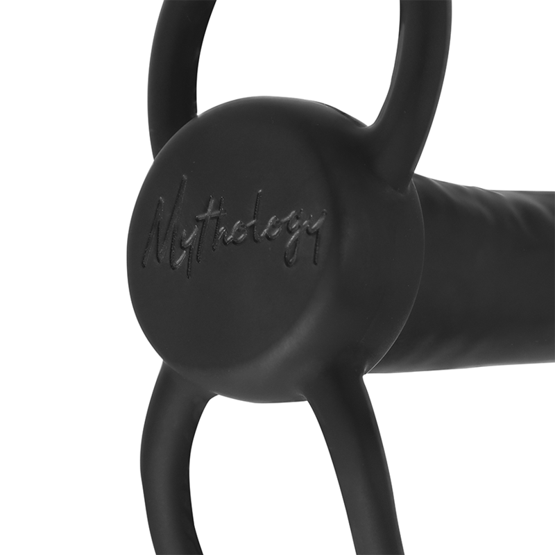 MITOLOGÍA - COBI ONYX DILDO ANAL CON ANILLO PARA PENE Y TESTÍCULOS 13 CM SILICONA