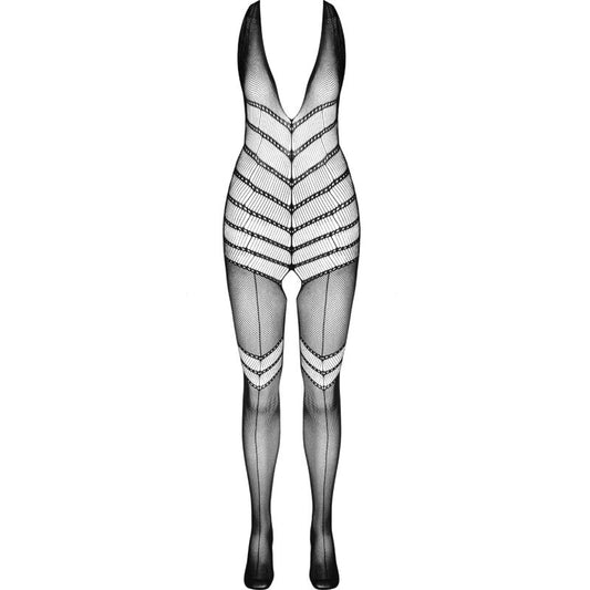 PASIÓN - BS100 BODYSTOCKING NEGRO TALLA ÚNICA