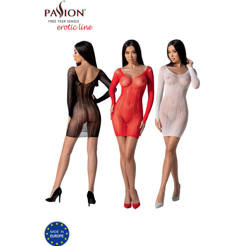 PASIÓN - BS101 BODYSTOCKING NEGRO TALLA ÚNICA