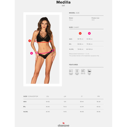 OBSESSIVE - SET MEDILLA DOS PIEZAS M/L