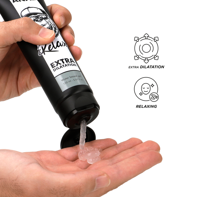 AGUJERO NEGRO - GEL DE DILATACIÓN ANAL A BASE DE AGUA 150 ML