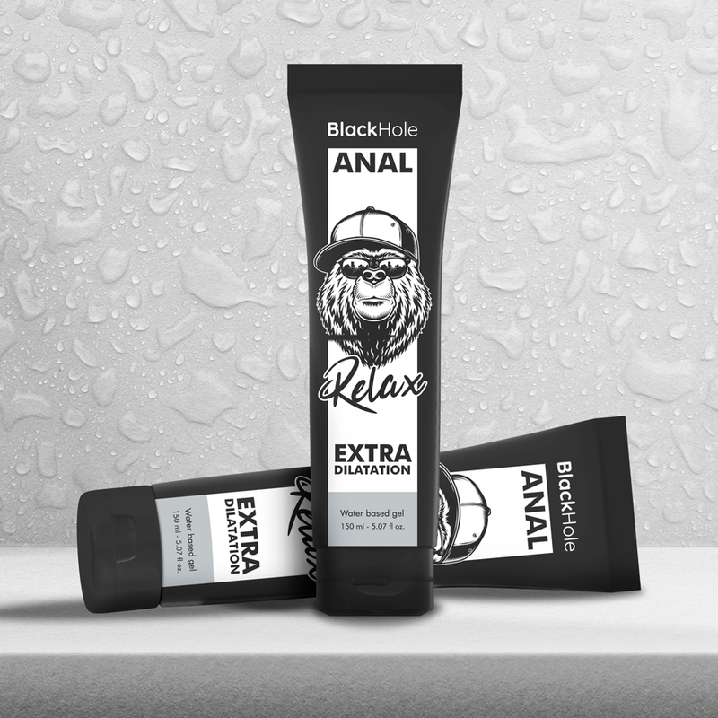 AGUJERO NEGRO - GEL DE DILATACIÓN ANAL A BASE DE AGUA 150 ML