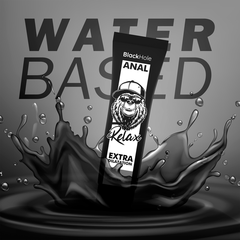 AGUJERO NEGRO - GEL DE DILATACIÓN ANAL A BASE DE AGUA 150 ML
