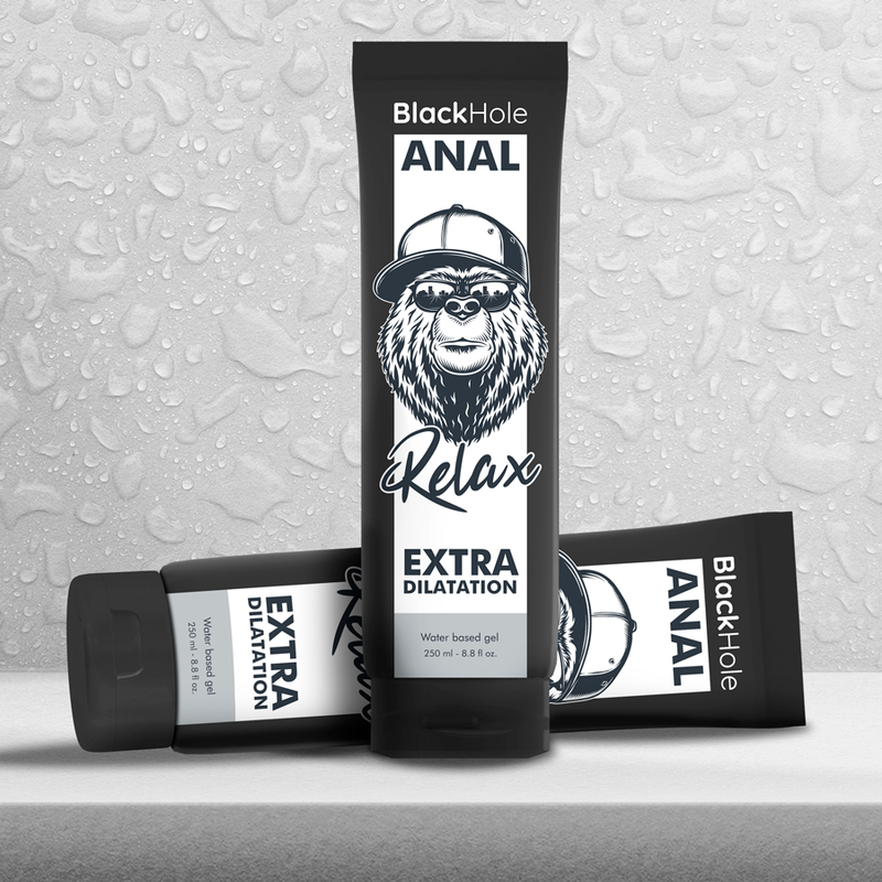 AGUJERO NEGRO - GEL DE DILATACIÓN ANAL A BASE DE AGUA 250 ML