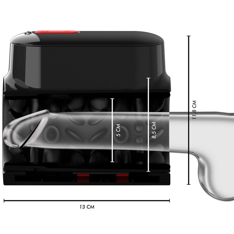JAMYJOB - MASTURBATEUR VORTEX THRUSTING ET TECHNOLOGIE DE ROTATION À 360° MODE TURBO