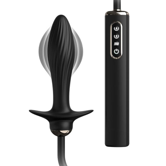 COLECCIÓN ANAL FANTASY ELITE - TAPÓN INFLABLE Y VIBRADOR AUTO-PULSO