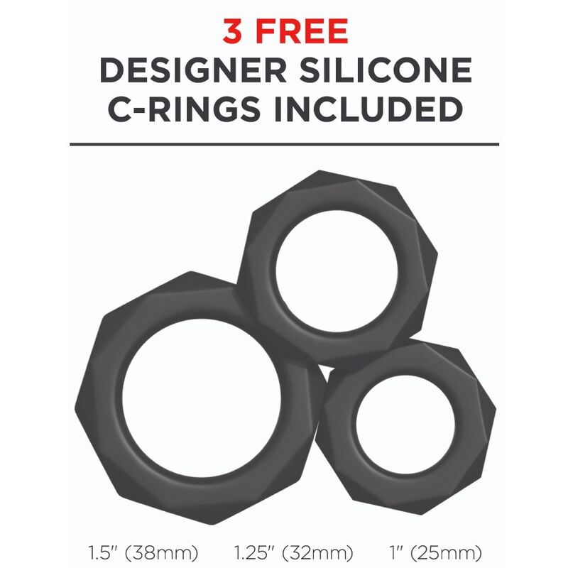 PDX ELITE - VIBRADOR EXTENSOR STROKER PRO