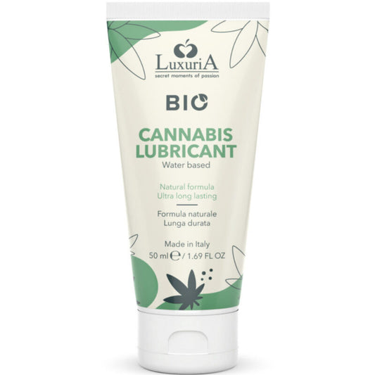 INTIMATELINE - LUBRICANTE LUXURIA BIO CANNABIS A BASE DE AGUA 50 ML