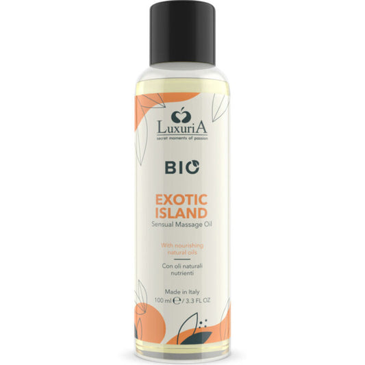 INTIMATELINE LUXURIA - ACEITE DE MASAJE BIO ISLA EXÓTICA 100 ML