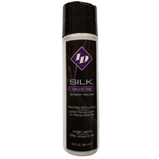 ID SILK - LUBRICANTE NATURAL A BASE DE AGUA Y SILICONA 250 ML
