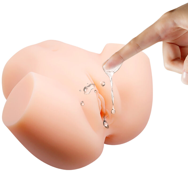 CRAZY BULL - VAGINA Y ANO REALISTAS DOBLE VIBRACIÓN