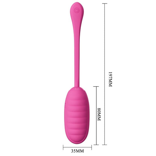 PRETTY LOVE - HUEVO VIBRADOR RECARGABLE ROSA CATALINA