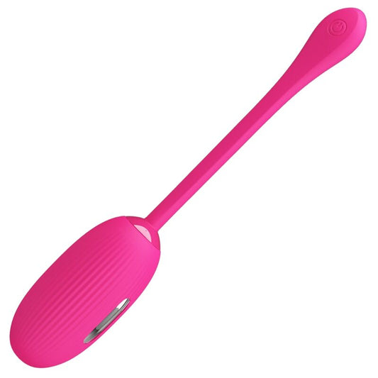PRETTY LOVE - HUEVO VIBRADOR RECARGABLE DOREEN MAGENTA CONTROL REMOTO