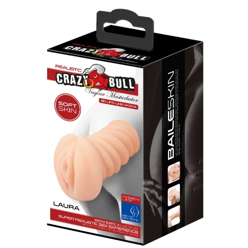 CRAZY BULL - MASTURBADOR VAGINAL PORTÁTIL