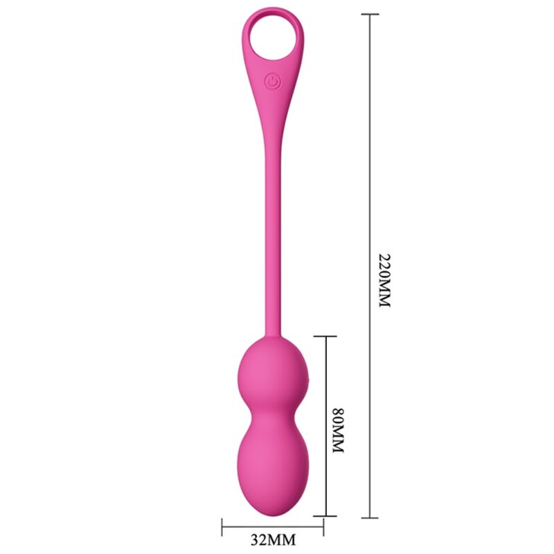 PRETTY LOVE - BOLAS VIBRATORIAS RECARGABLES ROSAS ELVIRA