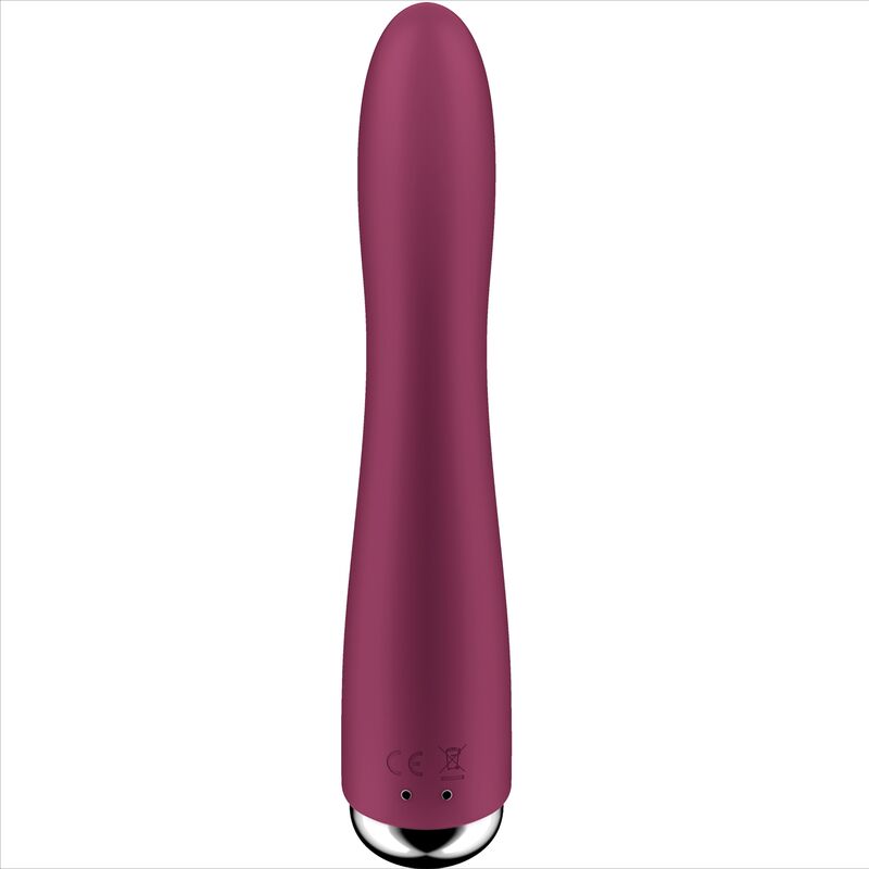 SATISFYER - VIBRADOR GIRATORIO CON ROTADOR DEL PUNTO G ROJO