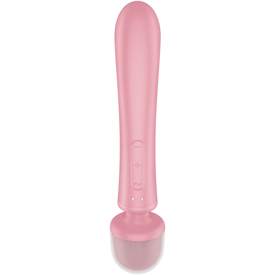 SATISFYER - MASAJEADOR VIBRADOR CONEJO TRIPLE LOVER ROSA