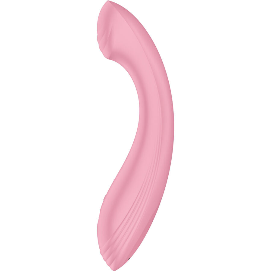 SATISFYER - VIBRADOR G-FORCE ESTIMULADOR DEL PUNTO G ROSA