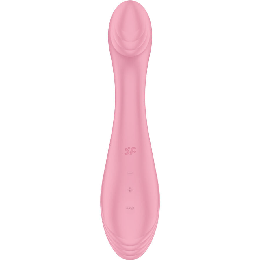 SATISFYER - VIBRADOR G-FORCE ESTIMULADOR DEL PUNTO G ROSA