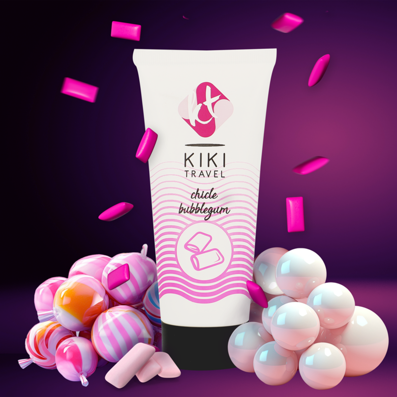 KIKÍ TRAVEL - LUBRIFIANT BUBBLEGUM 50 ML