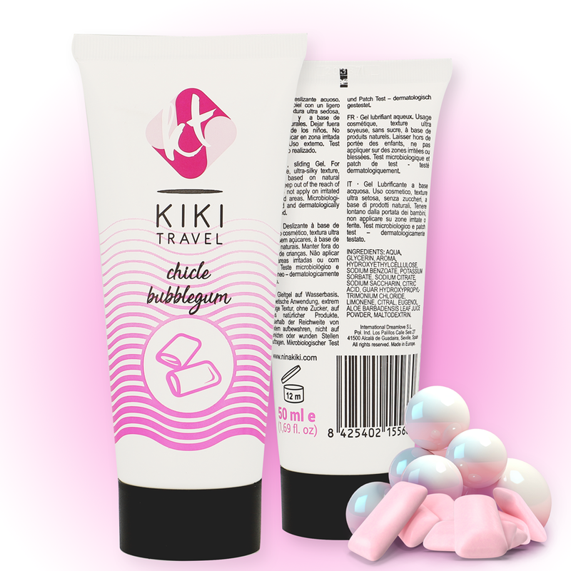 KIKÍ TRAVEL - LUBRIFIANT BUBBLEGUM 50 ML