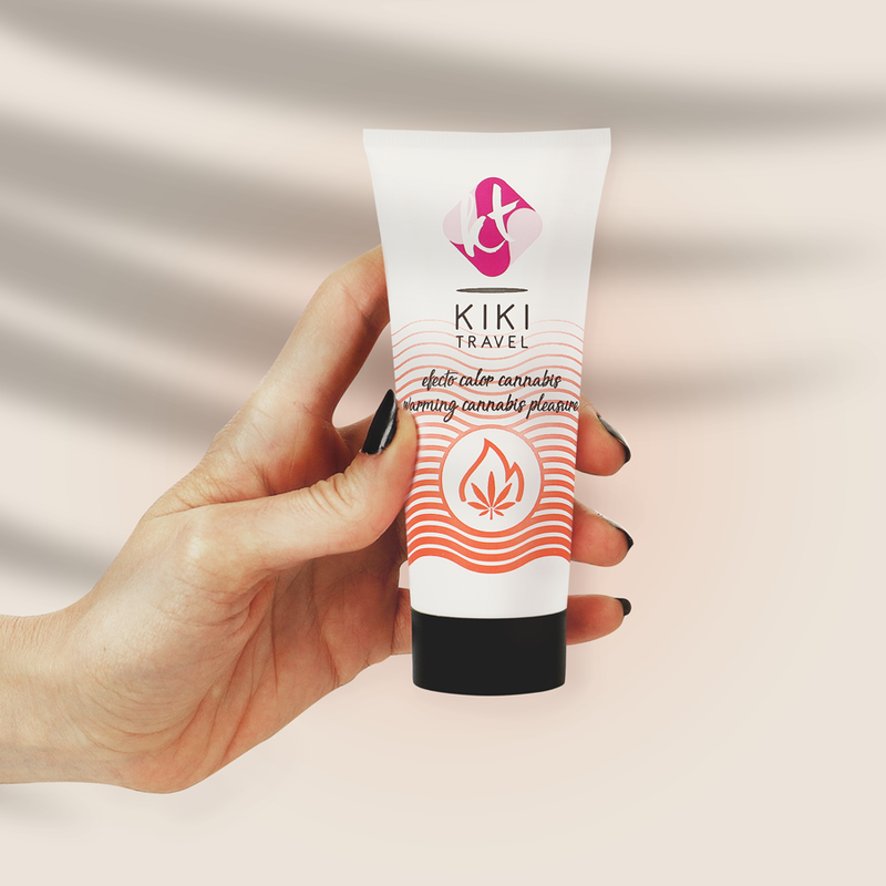 KIKÍ TRAVEL - LUBRIFIANT EFFET CHAUD AU CANNABIS 50 ML