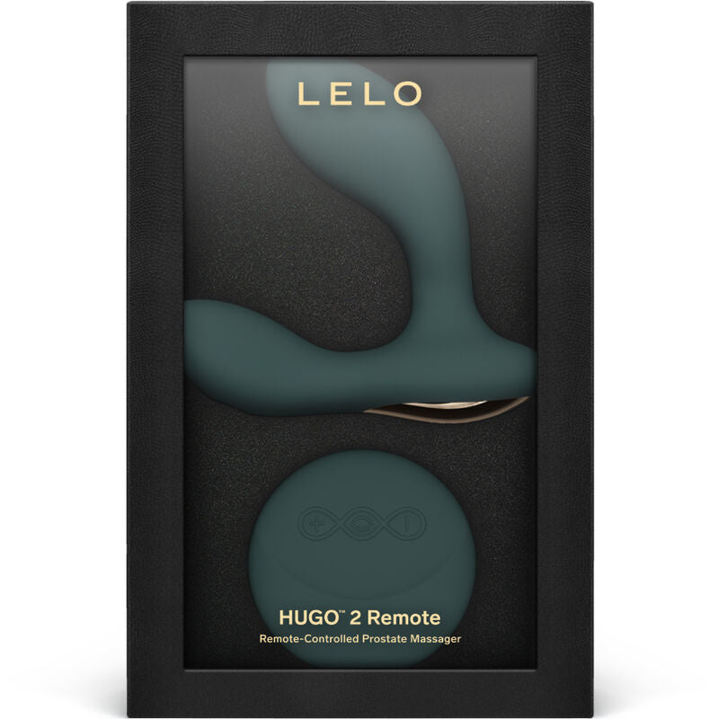 LELO - HUGO 2 GREEN MASAJEADOR DE PRÓSTATA CON CONTROL REMOTO