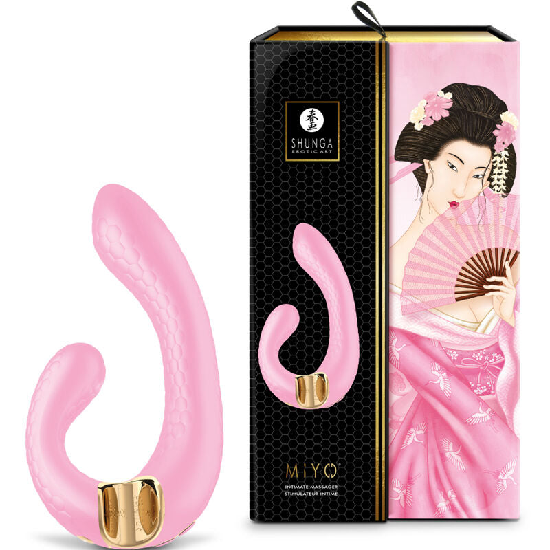 SHUNGA - MASAJEADOR INTIMO MIYO ROSA