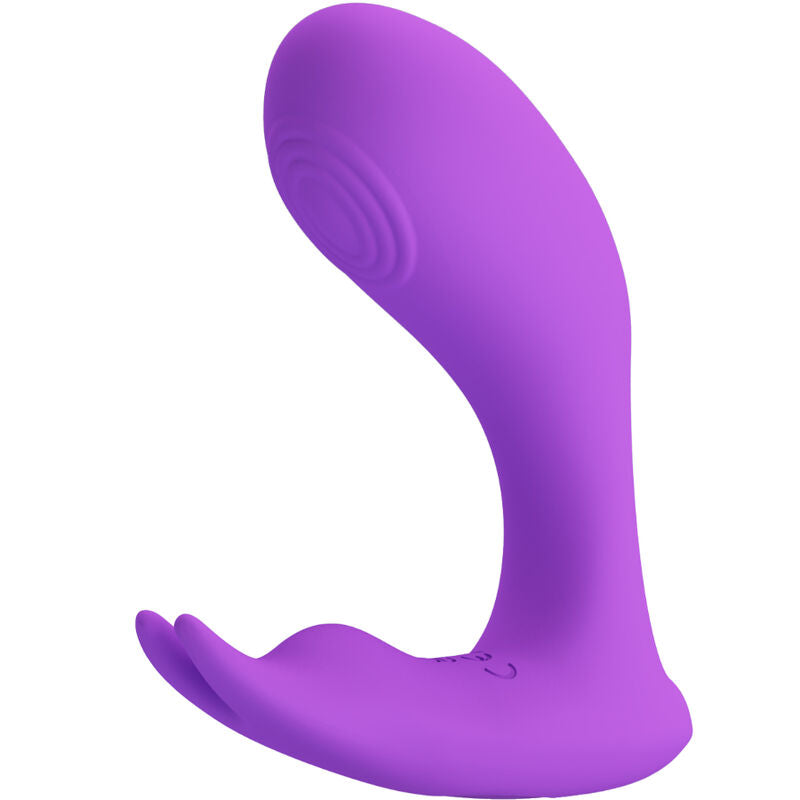 PRETTY LOVE - IDABELLE VIBRATION &amp; PULSATION TÉLÉCOMMANDE VIOLET