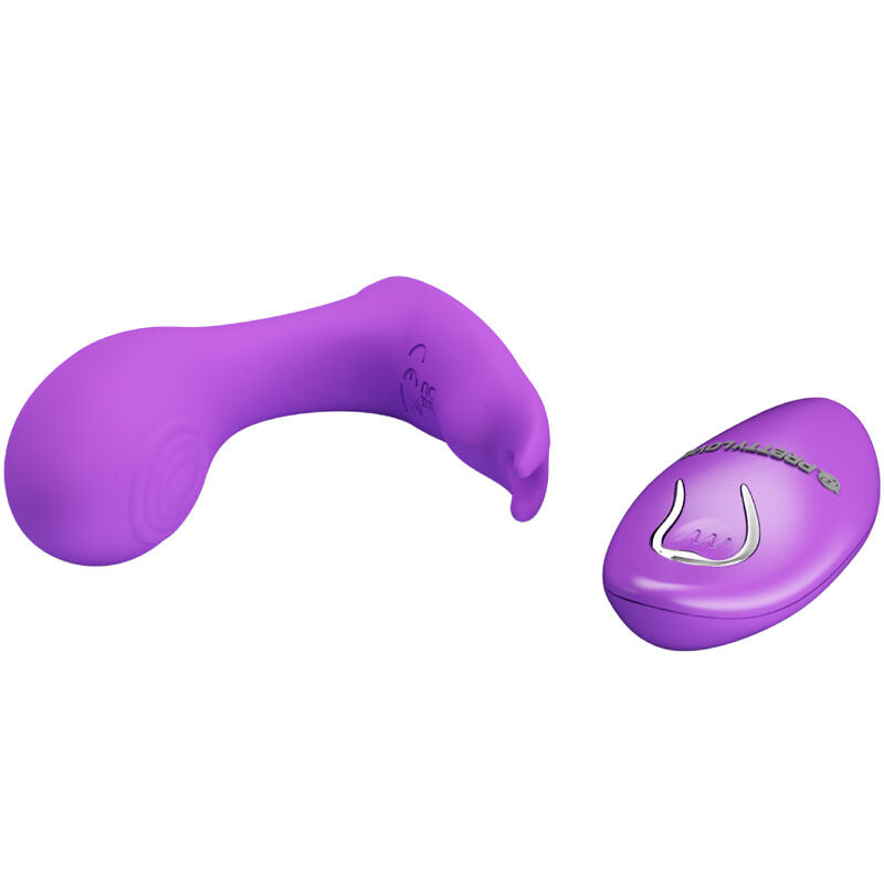 PRETTY LOVE - IDABELLE VIBRATION &amp; PULSATION TÉLÉCOMMANDE VIOLET