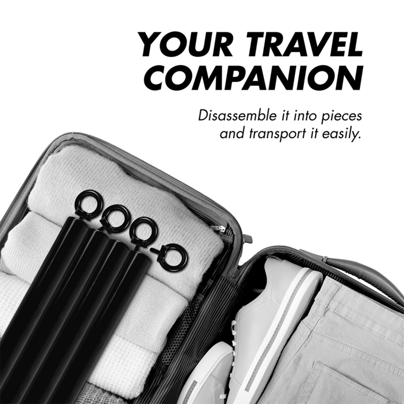 BONDAGE FÉTICHISME SOUMIS - BARRE DE SÉPARATION RÉGLABLE 4 PIÈCES